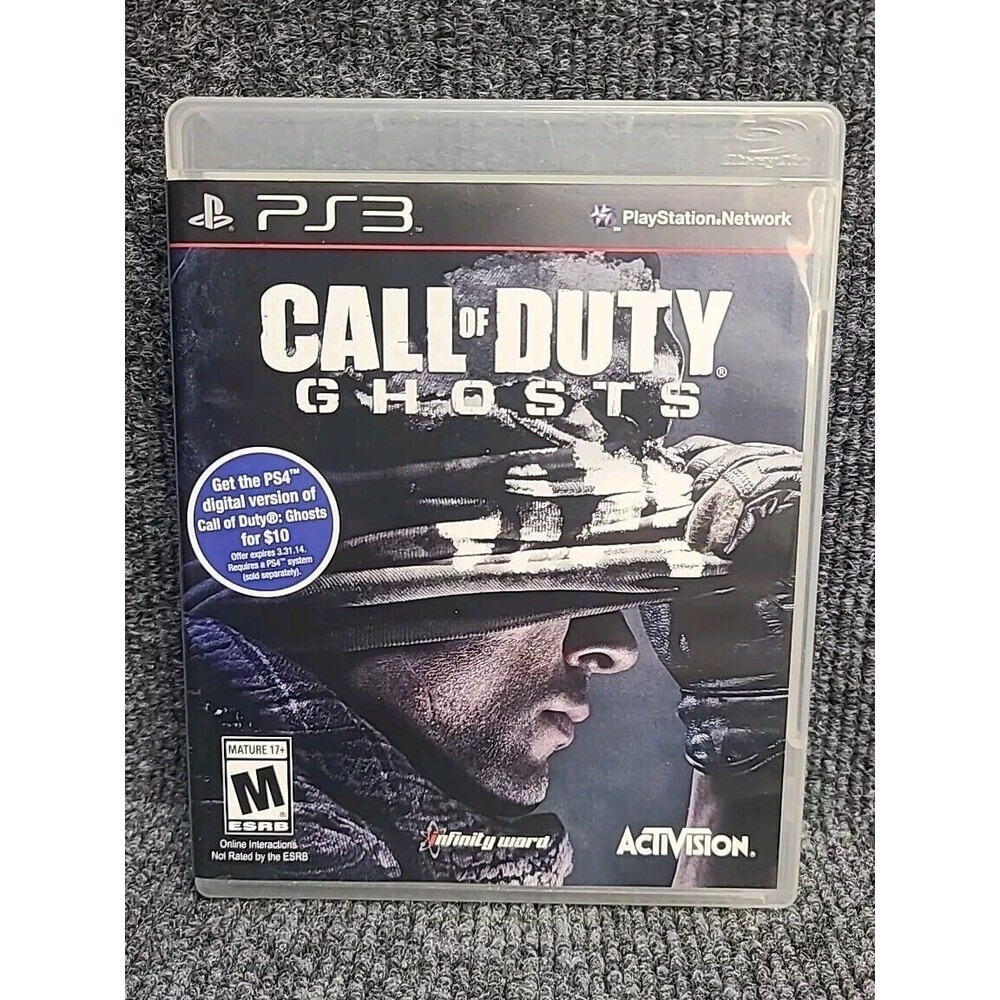 PS3 Call of Duty: Ghosts (Sony PlayStation 3 )  Tested
